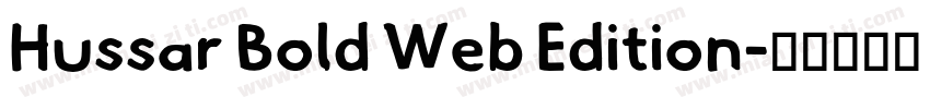Hussar Bold Web Edition字体转换